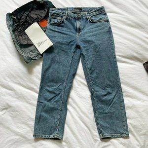 Nudie Jeans (New), Straight Sally Worn in Stone